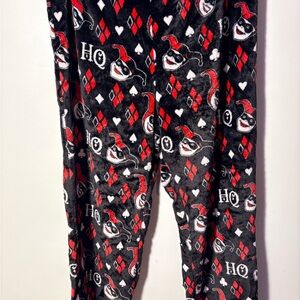 🖤 Harley Quinn Fleece Lounge Pants – Size 2X (18W-20W) Cozy DC Comics Sleepwear